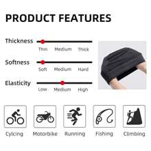 ROCKBROS Cycling Cap - Black - View 3
