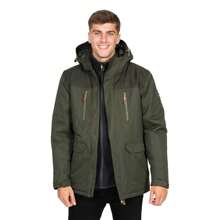 Trespass Mens Rockwell Waterproof Jacket (Olive) - Olive Green - View 5