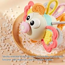 Đồ chơi mọc răng cảm giác cho trẻ sơ sinh, Đồ chơi Montessori cho trẻ sơ sinh 3-6-12-18 tháng, Đồ chơi nhai giúp giảm đau khi mọc răng cho trẻ sơ sinh - Đồ chơi phát triển sớm cho trẻ mới biết đi, Quà tặng tắm cho trẻ sơ sinh, bé trai bé gái, (Màu sắc và chi tiết ngẫu nhiên) - Nhiều màu - Xem 5