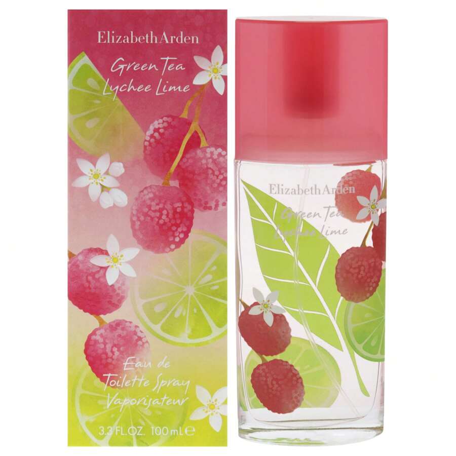 Perfume de Elizabeth Arden para mujeres Green Tea Lychee Lime - 3.3 Onzas Líquidas Rociador de Eau de Toilette - transparente - Ver 1