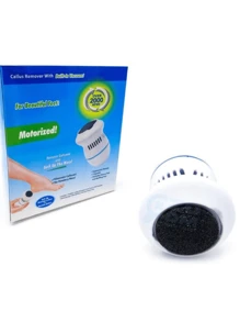 Electric Foot File Portable Callus Remover Ped Tec Rechargeable Version - trắng - Xem 4