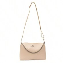 Women's Small Crossbody Bag 2 In 1 Bag Or Toiletry Bag - Khaki - View 2