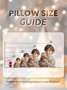 1pc Custom Photo Pillow For Kids, Custom Face Pillow, Custom Gift, Personalized 3D Pillow, Personalized Gift, Head Cushion, Pet Picture Can Be Used, Gift For 3 Years Old And Above, Funny Gift, Cute Gift, Lovely Gift, Bedroom Decor, Housewarming Gift Baby Shower Family Decorations Gifts Winter Eve Gifts Back To School Winter Gift Ideas Boy Girl Valentine's Day