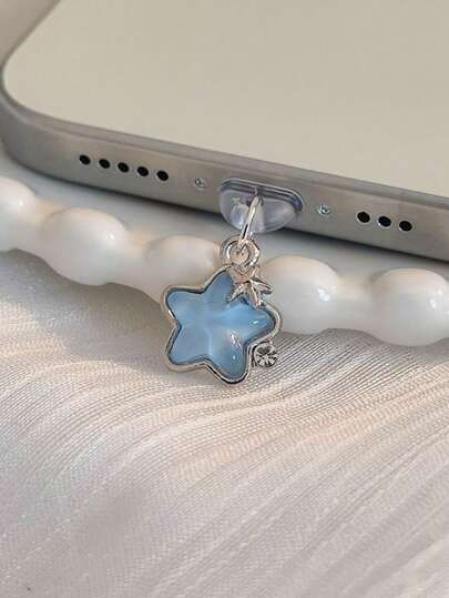 Diamond Star 防尘塞，适用于 Lightning、Type-C、安卓手机充电接口，防尘塞