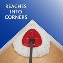 O-Cedar EasyWring Spin Mop & Bucket System With 3 Extra Refills, New Year Cleaning Kit, Household Essentials