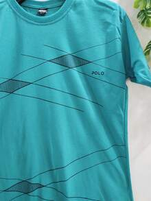 Long Line Cotton T-Shirt - 彩色 - 查看 2