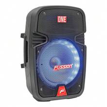Bafle Recargable de 8" Fussion PBS-8027 Bluetooth - Negro - Ver 5