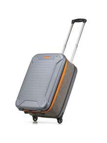 New Multifunctional Foldable Luggage, 20-Inch Carry-On Travel Suitcase With Wheels, Password Protected Business Trolley Case, Ultra-Thin Design Suitable For Men & Women, Students Suitcases Suit Case Durable Travel Luggage Carry On Homecoming Bag For School School Accessories School Stuff - Orange - View 4