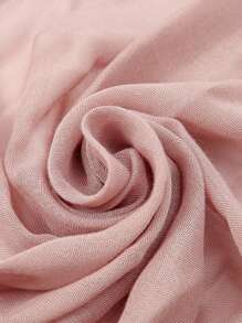 1 Khăn trùm đầu bằng vải viscose trơn màu cỡ nhỏ dành cho nữ, khăn trùm đầu mềm mại viền rộng dành cho người Hồi giáo, khăn choàng che mặt đa năng chống nắng, khăn trùm đầu Hijab, thích hợp để mặc hàng ngày cho trang phục - Khăn trùm đầu rộng vành nhỏ - Xem 12