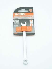 1set 6MM To 12MM Multi-Function Spline Wrench & Open-End Wrench, Ratchet Wrench, Carpentry Tools, All-In-One Dual-Head Wrench Set, Auto Repair Tools, Hardware Tools - Silver - View 5