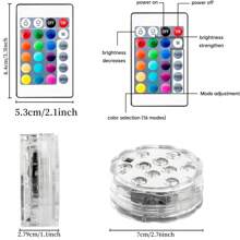 1 đèn LED nội thất thuyền Marine Courtesy Light Strip sàn tàu đuôi buồng lái dẫn đường đèn chống thấm nước cho câu cá phao thuyền kayak du thuyền thuyền buồm - Nhiều màu - Xem 4