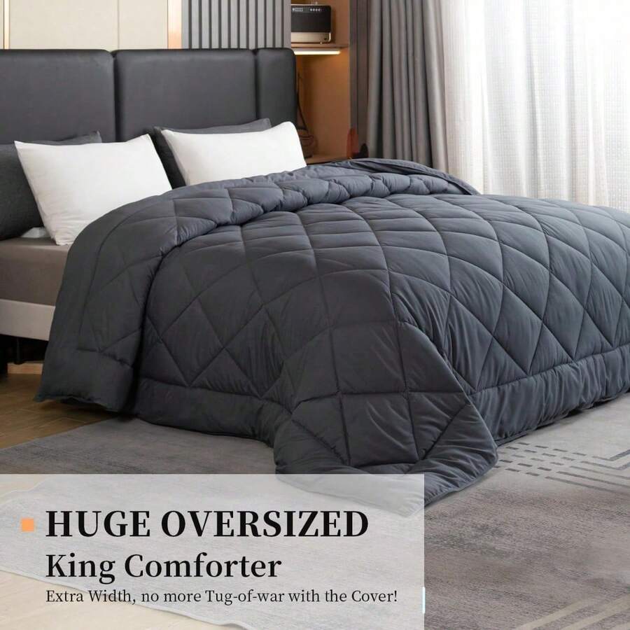 128x120 Oversized King Comforter All Season Extra Large King Size