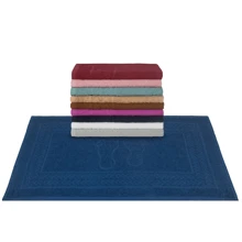 Kit 4 Bathroom Floor Mats For Drying Feet - Exit Box - Assorted Colors - Xem 4