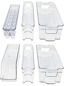 Sorbus Fridge Bins And Freezer Bins Refrigerator Organizers For Freezer And Pantry (Pack Of 6) - Nhiều màu - Xem 1