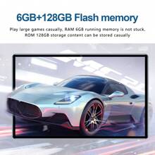 XiaoPad  Android Tablet / CPU MTK6762 8-Core  6GB RAM+128GB ROM/ 10.1" 1280*800 Screen / 2MP Front Camera & 8MP Rear Camera / 802.11ac Wifi 2.4G&5G +4G LTE / 8000mah / Type-C /  BT 5.0, GPS,   IPS Touch Screen, (No Adapter)