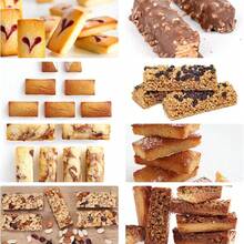 Bộ 3 khuôn hình chữ nhật bằng silicon - Hoàn hảo cho thanh protein, bánh mì caramel, bánh brownie, bánh phô mai, v.v. - Bộ khuôn đa năng và bền để làm bánh và xà phòng - Đỏ - Xem 5