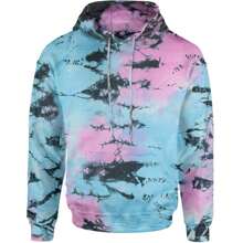 Basics - Pure & Simple Blank Apparel Adult Hoodie Sweatshirt - Pacific - View 1