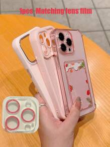 苹果卡夹 3 件/套 手机壳 带镜头膜 - 彩色 - 查看 2