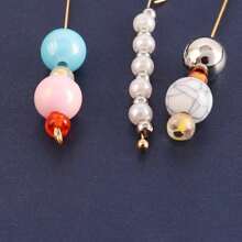 300pcs Golden-Silver Metal T-Pins 20-50mm, For DIY Bracelets, Necklaces, Earrings Jewelry Making Craft Supplies