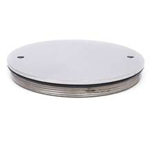 ZhdnBhnos LINSIE 316 Grade Stainless Steel Inspection Deck Plate, 6inch Round Boat Access Hatch Cover/Deck Plate/Inspection Hatch, For Marine Boat Yacht Truck RV 6Inch Boat Marine Deck Plate Inspection Access Hatch Cover 316 Stainless Steel The Best Gift/Present For Family&Friends Happy Christmas - Silver - View 8