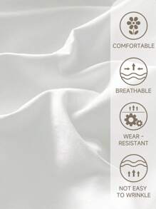 1pc Solid Color Fitted Sheet, Bedding, Fitted Sheet, Mattress Cover, Bed Cover, Soft And Comfortable Mattress Protector, Skin-Friendly Deep Pocket Bedding, Wrinkle-Free, Fade-Resistant, Machine Washable, Fits Twin Full King Queen All Size Bed, For Mother's Day Gift, Perfect Holiday Gift