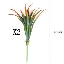 1pc/2pcs Artificial Plants Bouquet With Eucalyptus Leaves, Leaves, Lavender, Simulated Fall Leaf Fake Plants, Used For Diy Flower Wall, Scene Layout, Living Room And Bedroom Vase Flower Arrangement, Wedding, Party, Home Decoration, Desk Stuffing.Halloween Decoration Autumn Leaf Harvest Thanksgiving Christmas Supplies, Home Decor,Table Decor,Farmhouse Decor,Fall Autumn Decor Christmas Decorations Room Decor - Style a - View 23
