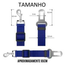 Pet Dog Cat Safety Belt Adjustable Pets Travel Protection - 藍色 - 查看 4