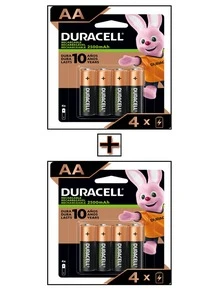 Duracell Charger Kit With 8 AA Batteries - US A Type Plug(110-127V) - View 2