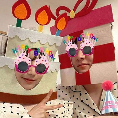 1pc Non-Woven Fabric Photo Prop, Funny Party Decoration Headband For Festivals