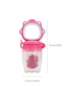 Baby Fruit Bite Toy, Vegetable Bite Bag, Baby Pacifier Bag, Silicone Teething Feeder, Fruit Feeder, Silicone Mesh Bag, Baby Feeding Utensils, Sealed Plastic Bag