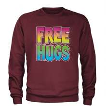 Free Hugs Adult Crewneck Sweatshirt