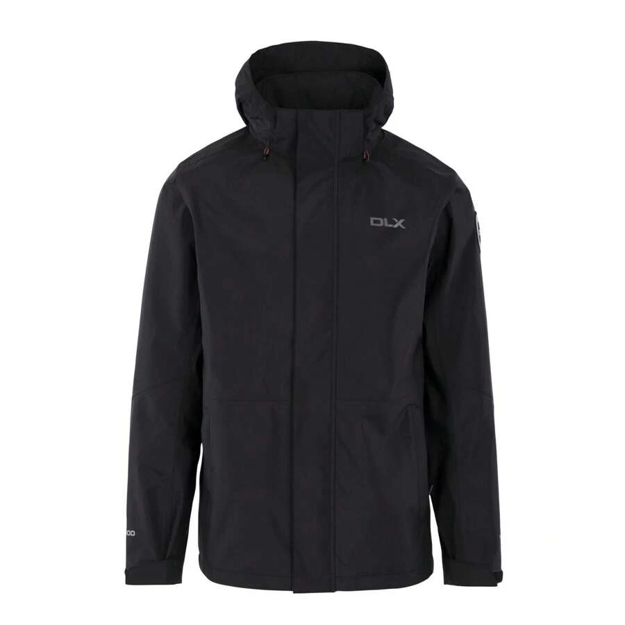 Trespass Mens DLX Cyril Waterproof Jacket (Black) - Black - View 1