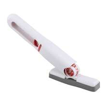 Mini Mopa Portátil de Limpieza Profunda, Limpiacristales Exprimible para Baño, Cocina, Ventanas y Encimeras con Cabezal de Esponja Absorbente - Blanco - Ver 2