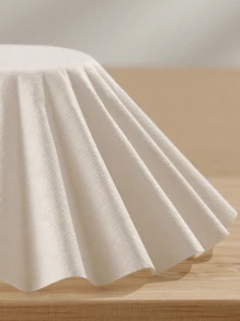 Brutelle 1 قطعة ورق تصفية القهوة من نوع بروتيل، ورق تصفية القهوة اليدوي على شكل وعاء، أبيض، مناسب للمنزل والمكتب والسفر - نوع الموجة - مشاهدة 9