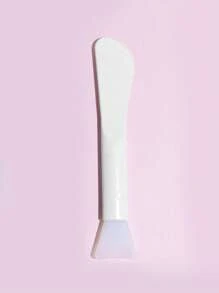 baopinger 1pc硅胶面膜刷软头带刮刀两用泥膜刷DIY面膜调理美容工具美容清洁洗脸美容院专用刷子批发 - 彩色 - 查看 8