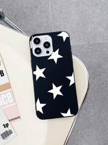 五角星手机壳，兼容 13、15、16 Pro Max、16、14、15和16 Plus，以及Galaxy手机。防水、防震、防摔、防刮。 - 黑與白 - 查看 7