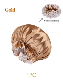 1 mũ trùm đầu bằng vải satin hai lớp có thể điều chỉnh, mũ trùm đầu bằng lụa satin thoáng khí khi ngủ, mũ trùm đầu băng đô rộng cho tóc dài, tóc xoăn, mũ trùm đầu có dây thun mềm, trở lại trường, vật dụng thiết yếu khi đi du lịch, phụ kiện tóc cho phụ nữ, tóc, thợ cắt tóc, dụng cụ làm tóc, sản phẩm chăm sóc tóc, du lịch, đồ dùng cho tóc, thiết bị làm tóc, phụ kiện, tiệm cắt tóc - Nhiều màu - Xem 15