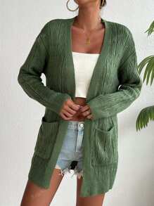 New Fashion Elegant Casual Ladies Knitted Cardigan
