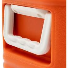 CNCEST 4 Gal Deep Freeze Cooler, Insulated Drink Cooler- 48H Cold Insulation, 12H Warm Insulation, Portable Sports Cooler Water Beverage Dispenser For Beach, Picnic, Camping, Tailgating, Groceries, Boating - trái cam - Xem 8