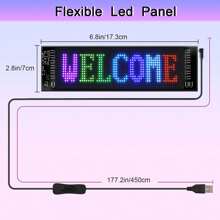 1 st. programmeerbaar LED Devil Eyes-display voor voertuigen, flexibel ultradun matrixscherm, USB-aangedreven, multi-color fantasy-thema, app-gestuurd, geen batterij vereist, geanimeerd auto-oog voor spoken en goblins Halloween-decoratie, kerstaccessoire