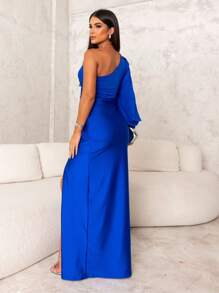 LONG DRESS FASHIONISTA - Xanh đậm - Xem 2