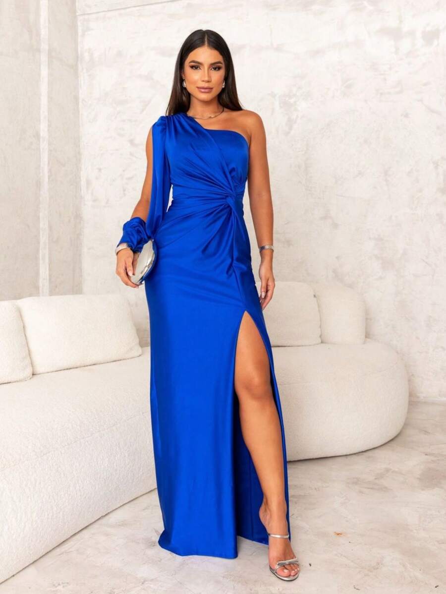 LONG DRESS FASHIONISTA - Xanh đậm - Xem 1