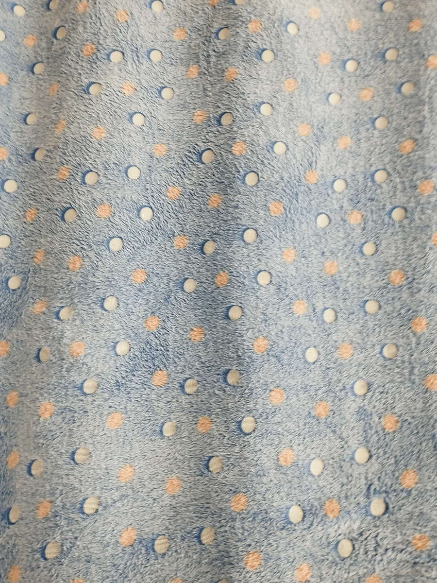 Women's Long Fleece Pajamas Furry Teddy Warm Winter Closed Gifts - Màu xanh bạc hà - Xem 1