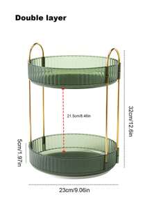 Hộp đựng mỹ phẩm xoay nhiều lớp Bàn trang điểm Son môi Sản phẩm chăm sóc da Giá để đồ phòng tắm và nhà vệ sinh - Nhiều màu - Xem 10