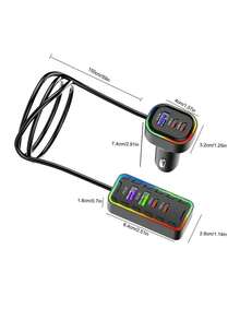 1 件多端口 USB 车载充电器、点烟器适配器、KC-16 - KC系列 - 查看 6