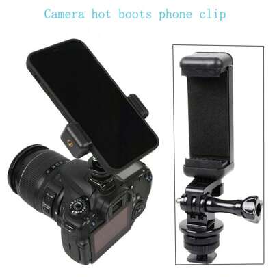 Çok İşlevli Sıcak Yuva Montaj Adaptörü - Akıllı Telefonlar, DSLR ve Aynasız Kameralar İçin Kamera Yuvası Montaj Tutucu, Fotoğrafçılık Aksesuarı