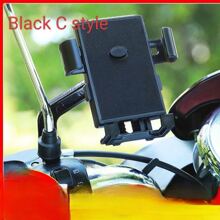 Universal Motorcycle, Bicycle, Escooter Phone Holder - Anti-Shake, For Navigation, Delivery Riding - Multicolor - View 10