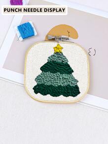 3pcs Beige Square -Friendly Moso Bamboo Handmade DIY Cross Stitch Embroidery Hoops  Embroidery Frames  Punch Needle Hoops, Also As Photo Frame Decoration, Durable