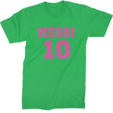World Soccer Futbol Messiami Mens T-Shirt - Kelly green - View 1