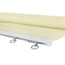 Froadp Tenda verticale Tenda da esterno Rollo Balcone Tenda oscurante senza foratura con protezione UV e funzione termoriflettente